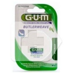 Fil Dentaire Butlerweave Plat Ciré Mentholé