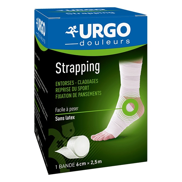 Douleurs Bande de Strapping 2,5m x 6cm
