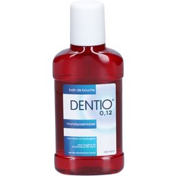 Dentio® 0,12 % Bain de Bouche sans alcool