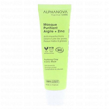 Thermal Care - Masque Purifiant Bio Argile + Zinc 50ml