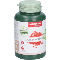 Nat&Form Levure de riz rouge Bio