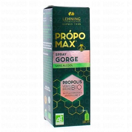 Propo Max Spray Gorge sans alcool 30ml