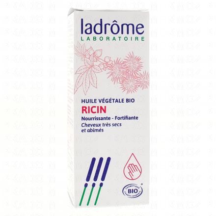 LADRÔME Huile végétale bio de ricin flacon 100ml
