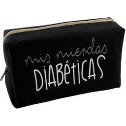 Mis Mierdas Diabéticas Étui Diabète Noir 1ut