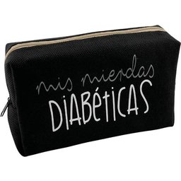 Mis Mierdas Diabéticas Étui Diabète Noir 1ut