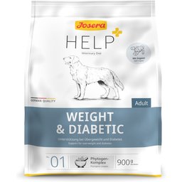 Help+ Aliment diététique pour chien adulte - Perte de poids et diabètes