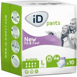 Pants Fit Feel Super L 10uds