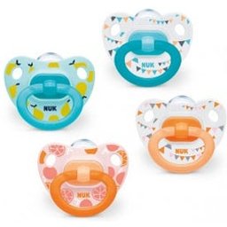 Sucette T1 Assortiment Silicone 1 unités