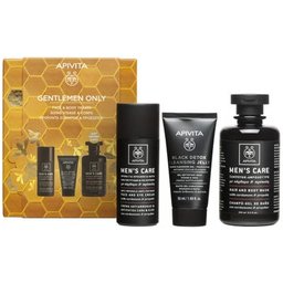 pack gentlemen crema facial + gel limpiador facial y champú