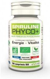 Spiruline Phyco + BiO - 180 comprimés