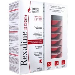 Derma Masque de nuit en crème 6X3ml