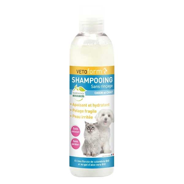 Shampoing Sans Rinçage Spécial Chat 200ml
