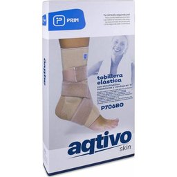 Aqtivo Peau Elastique Chevillière Avec Coussinets Malléolaires Silicone Et Bandage En 8 L