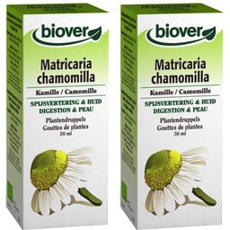 Matricaria Chamomilla Gouttes de Plantes Camomille Bio