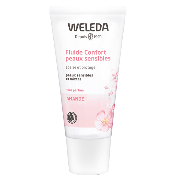 Amande Fluide Confort Peaux Sensibles Bio 30ml