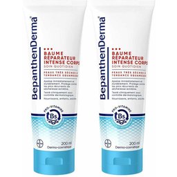 BepanthenDerma® Baume Réparateur Intense Corps 200 ml Peaux Sèches et Sensibles