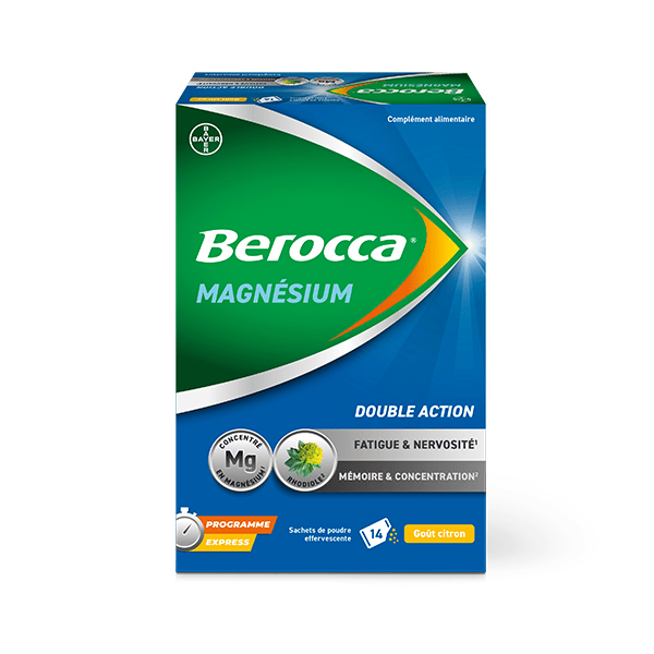 Magnésium Fatigue/Nervosité Mémoire/Concentration Programme express 14j 14 sachets