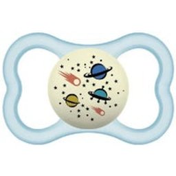 Supreme Night Sucette Silicone +16M Bleu 1ut