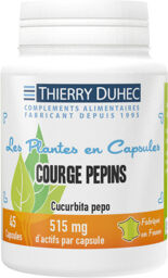 Courge huile pépins 515 mg : Conditionnement - 180 capsules