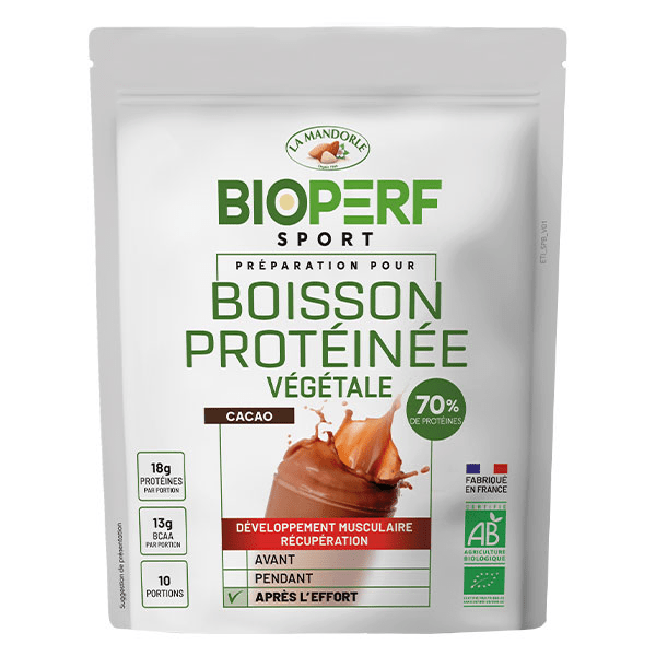 Boisson Protéinée Végétale BP - Saveur cacao - 250g