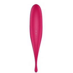 Twirling Pro Stimulateur et Vibrateur Rouge 1ut
