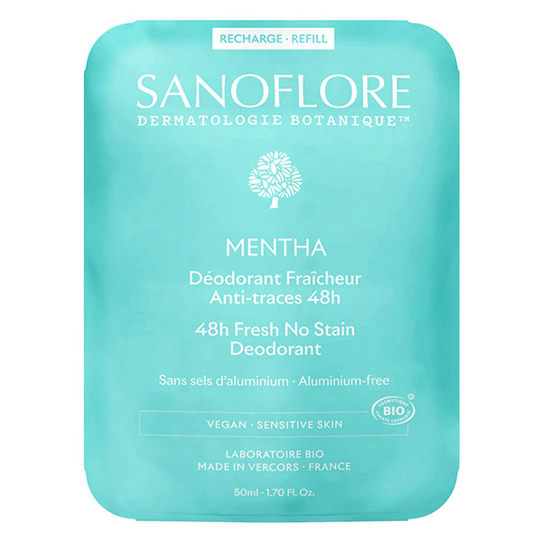 Recharge déodorant Mentha 48h 50 ml