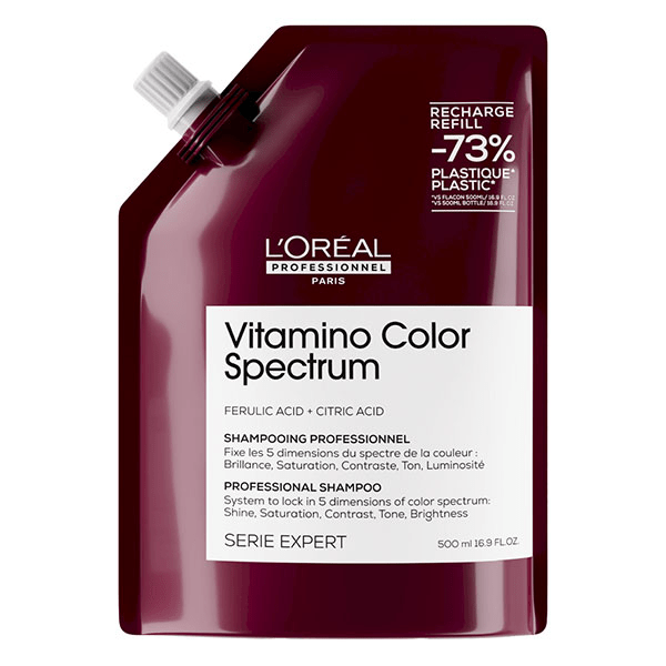 Série Expert Vitamino Color Spectrum Shampoing protecteur 500ml