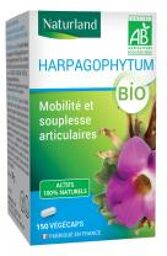 Harpagophytum Bio 150 Gélules Végétales - Complément Alimentaire Bio - Boîte 150 végécaps