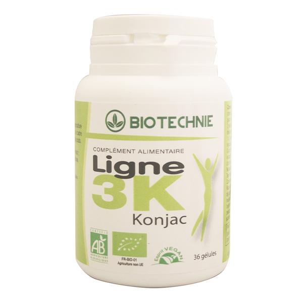 Ligne 3K Konjac Bio 36 gélules