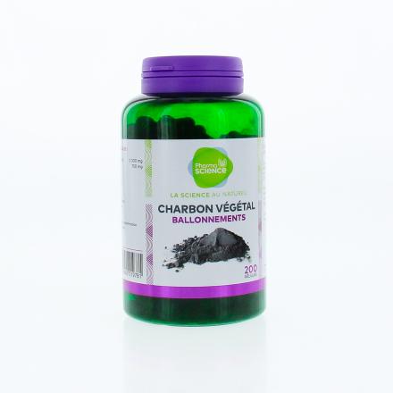 Digestion - Charbon végétal activé 200 gélules