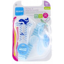 Kit Sucette 18M+ Silicone 1ut