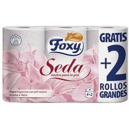 Papier hygiénique Silk Ph Neutral Talcum Powder 6pcs