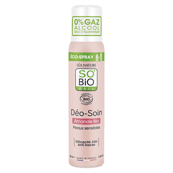 So'Bio Étic Déo-Soin Éco-Spray Amande Bio 100ml
