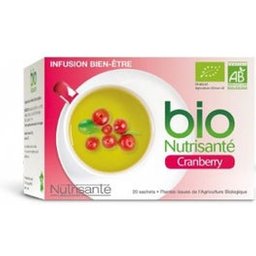 Nutrisanté Infusion Bio Cranberry 20 sachets