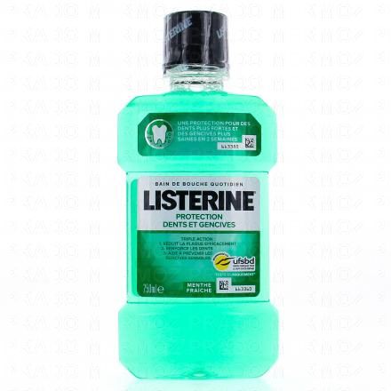 Bain de bouche protection dents et gencives flacon 250ml