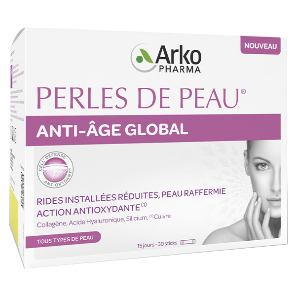 Perles de Peau Anti-Âge Global 60 sticks
