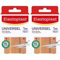 Elastoplast Pansement Universel Extra Flexible 1 m x 6 cm