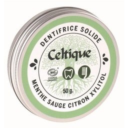 Dentifrice Solide Menthe Sauge Citron Xylitol 50g