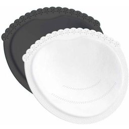 Coussinets d'Allaitement Blanc - Noir