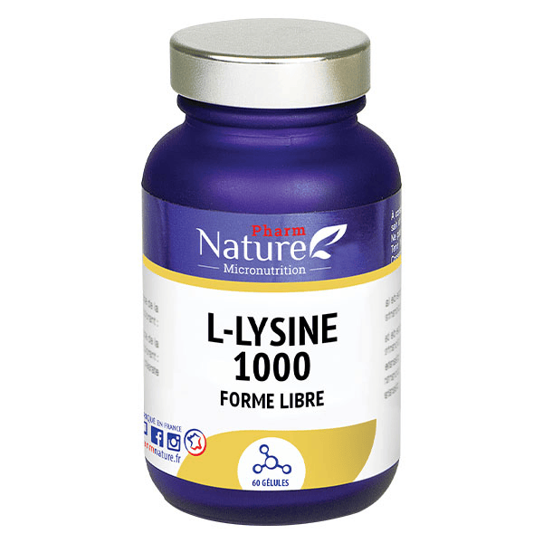 L-Lysine 1000 60 gélules