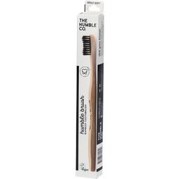 Humble Brush® Brosse à dents en Bambou Adulte Soft Noir