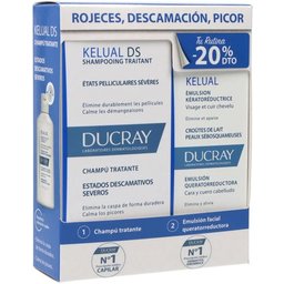 Kelual DS Pack Shampooing Traitement + Emulsion Keratoreducing