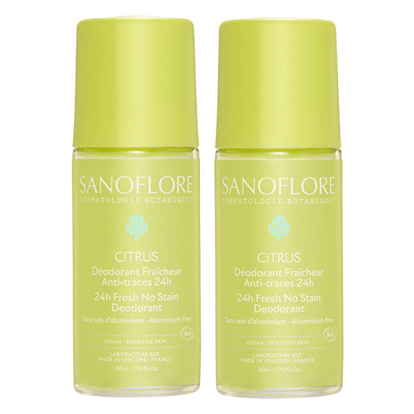 Déodorant Citrus 24h - lot de 2x50 ml