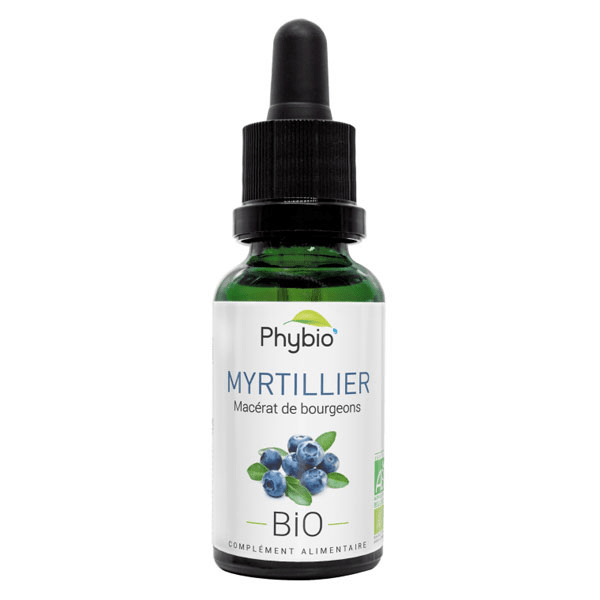 Macérât Glycériné Myrtillier Bio 30ml