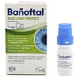 Bañoftal Gouttes oculaires de protection contre la lumière bleue 10ml
