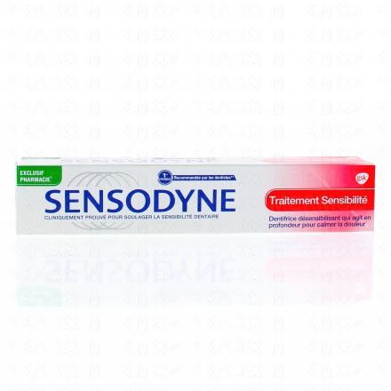 Dentifrice traitement sensibilité tube 75ml