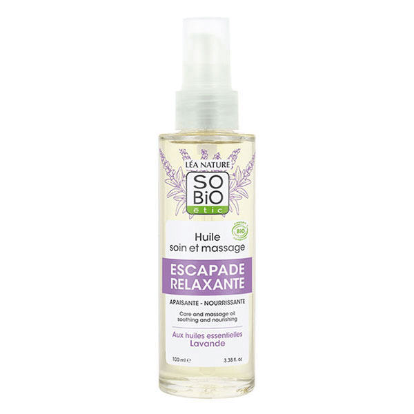Léa Nature So Bio Etic, Huile soin et massage Escapade relaxante bio 100ml