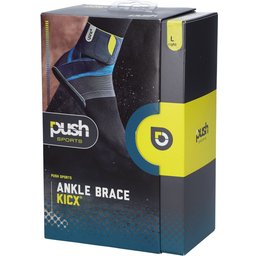 Push Sports Ankle Brace Kicx Chevillère Droite Large 34,5 - 39,5 cm