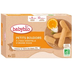 Petits Boudoirs À L'huile Essentielle D'orange Douce dès 8 mois