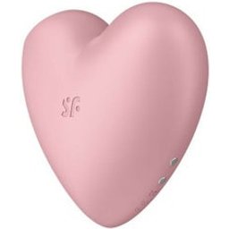 Cutie Heart Stimulateur Vibrateur Rose 1ut